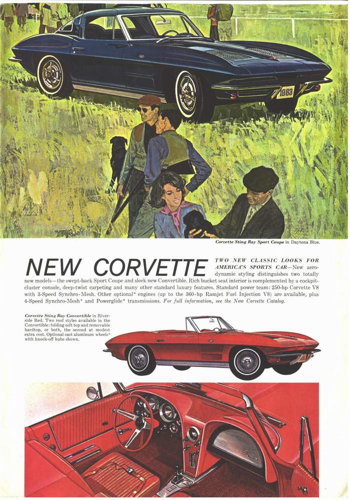 1963 Chevrolet Brochure Page 1